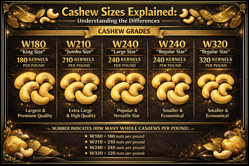 W210 Premium Quality Cashew nuts 500g